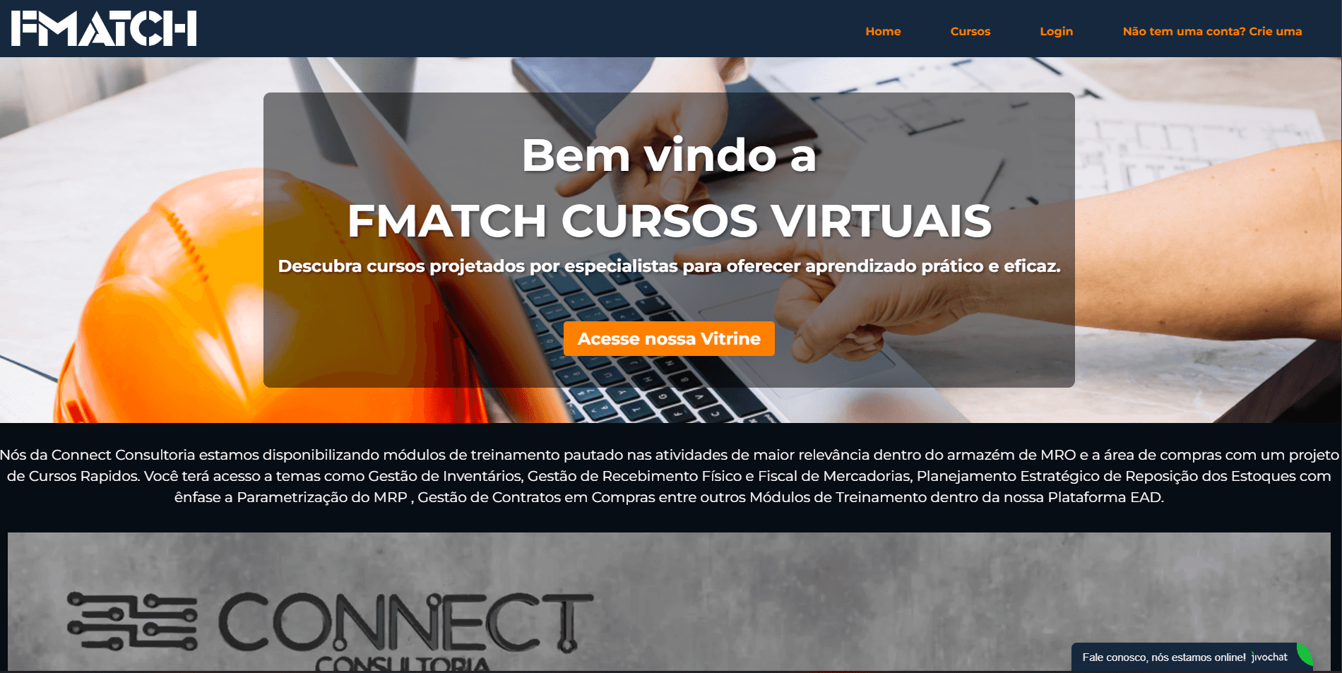 FMATCH - Plataforma de Cursos Online - imagem 1