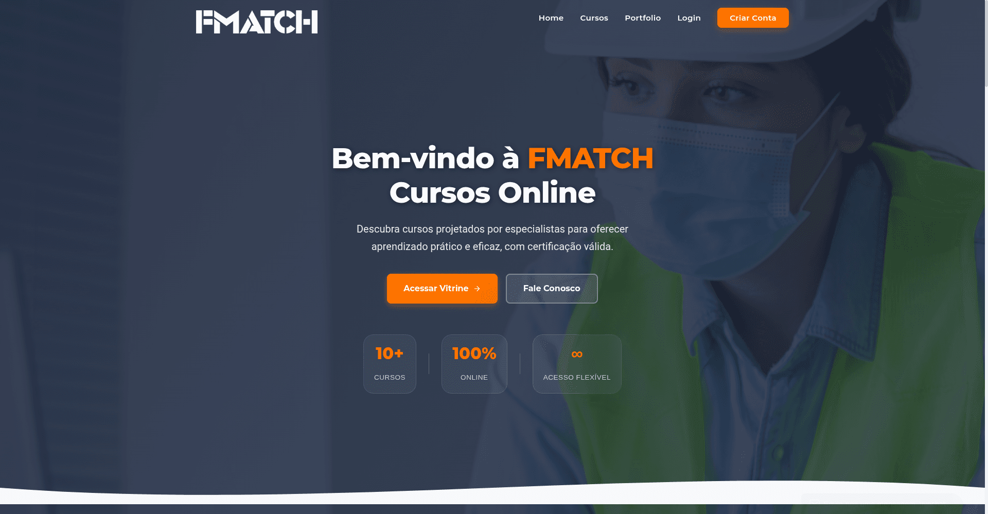 FMATCH - Plataforma de Cursos Online - imagem 1
